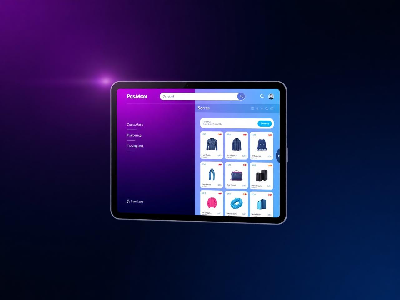 Prévia do projeto Vertex Store — E-commerce
